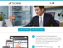 Tablet Screenshot of 1crm.com